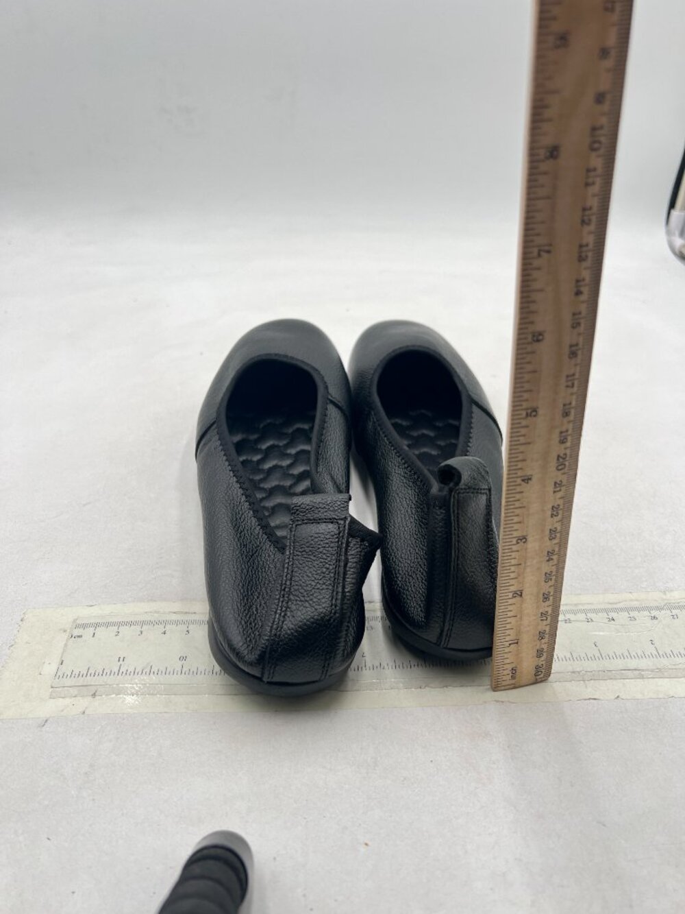 Black Women's Slip Ons Loafers Flats Comfort Walking Flat Formal Casual Shoes - Picture 4 of 7